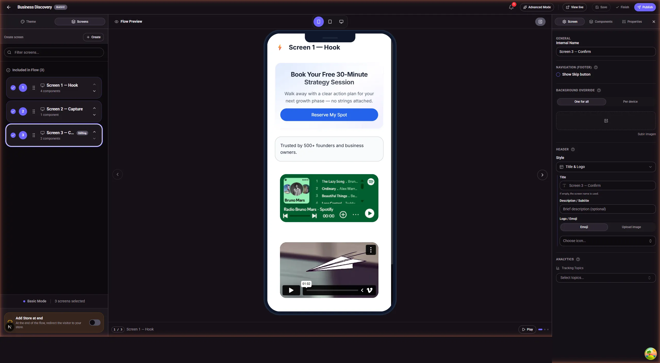 Sell Bio screenshot