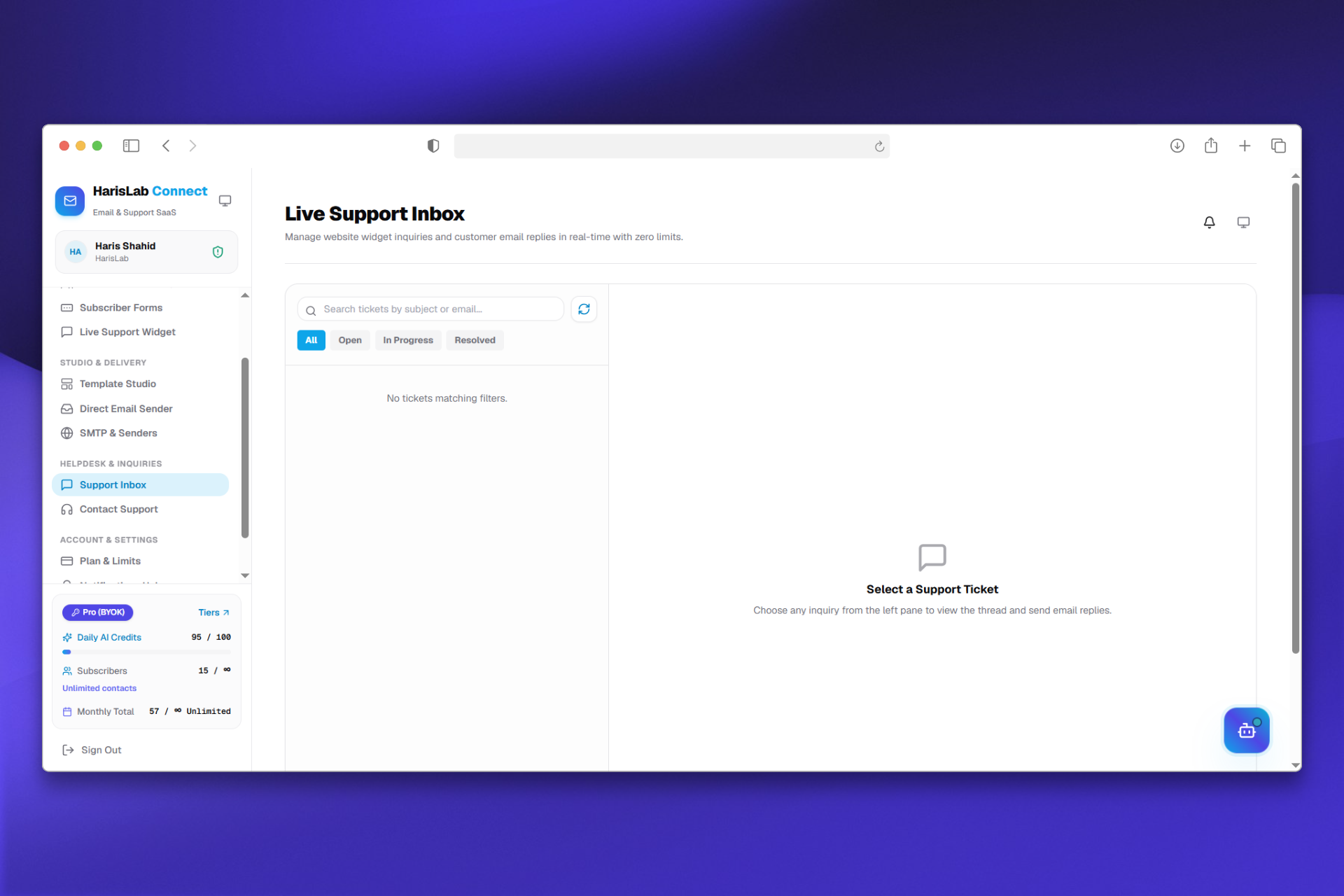 HarisLab Connect screenshot